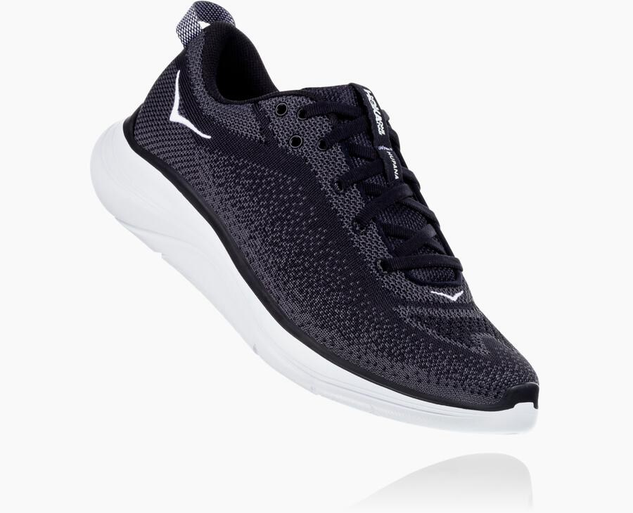 Hoka One One Løbesko Dame - Hupana Flow - Sort/Hvide - 164032IGO